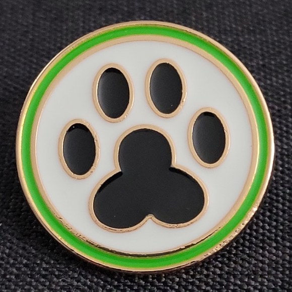 Paw Print Enamel Pin - Picture 4 of 6